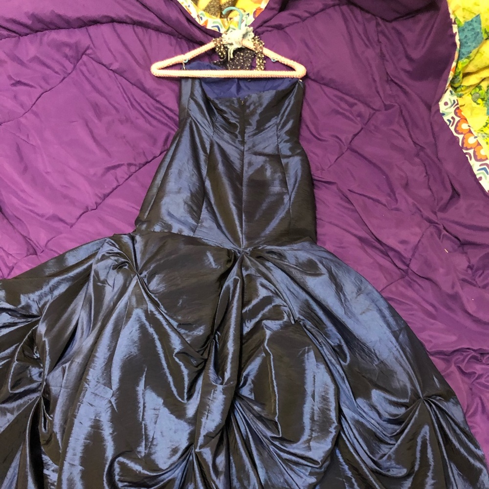 Blue Prom Dress - Picture 2 of 3